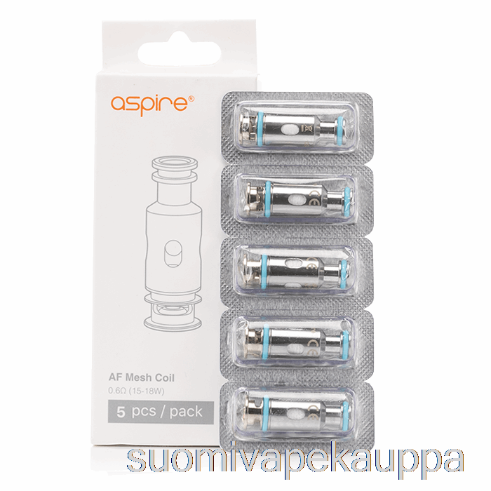 Vape Box Aspire Af Vaihtokelat 0.6ohm Mesh Coils